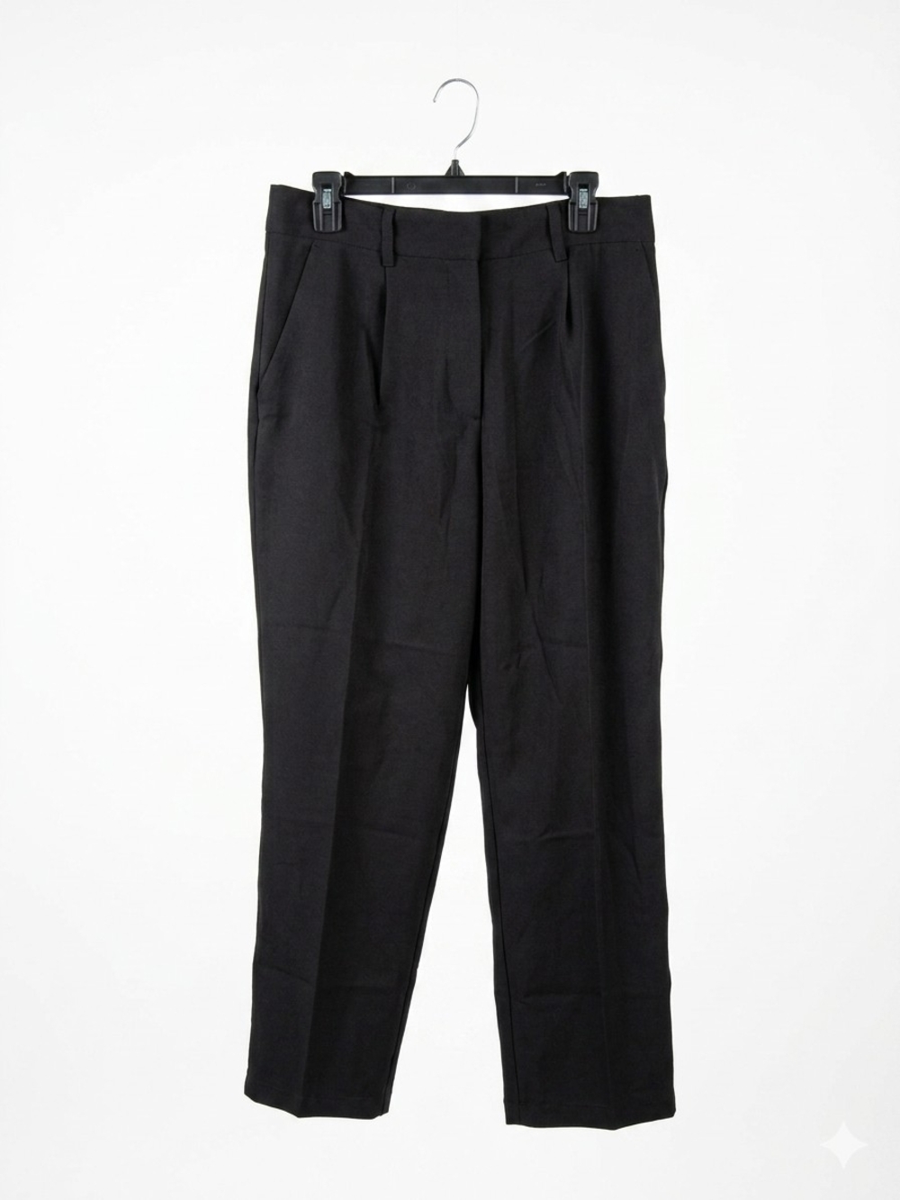 32 Degrees Black Women's Straight Leg Dress Pants